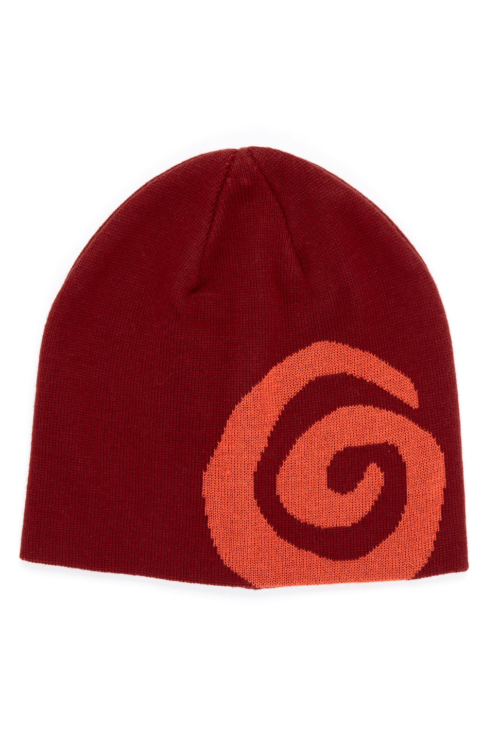 Ostrya Swirl Merino Beanie - Maroon