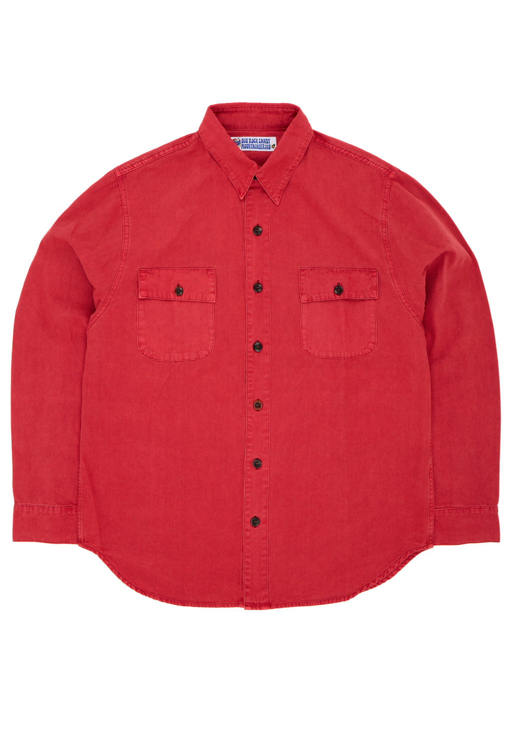 Big Rock Candy Mountaineering Men's Nova Canvas Shirt - Strawberry