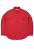 Big Rock Candy Mountaineering Men's Nova Canvas Shirt - Strawberry