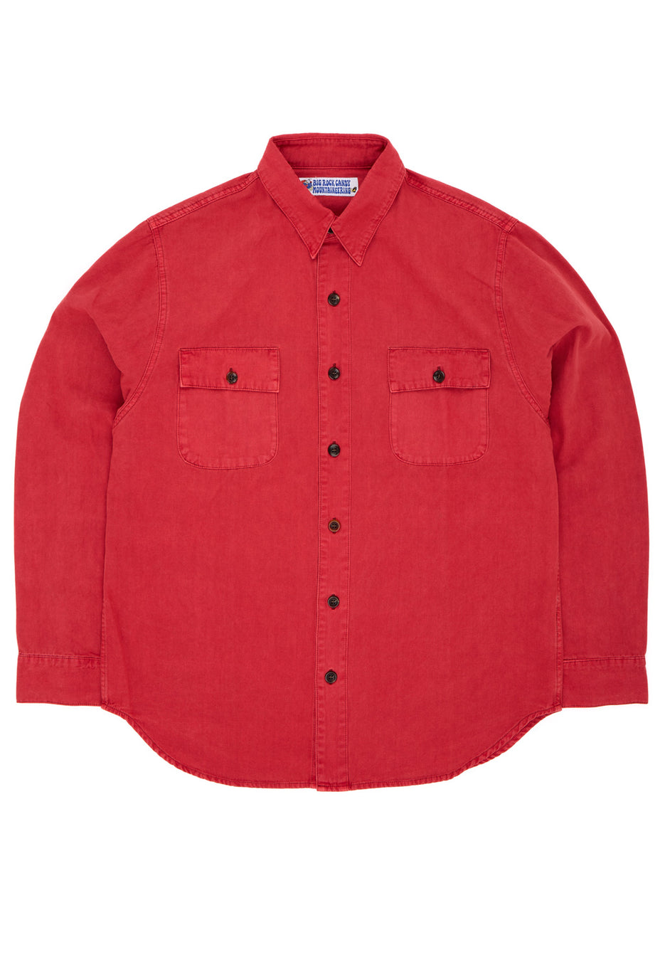 Big Rock Candy Mountaineering Men's Nova Canvas Shirt - Strawberry