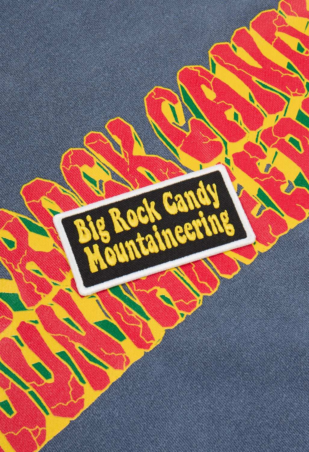 Big Rock Candy Mountaineering Boulder Logo Chop Top - Blue Corn