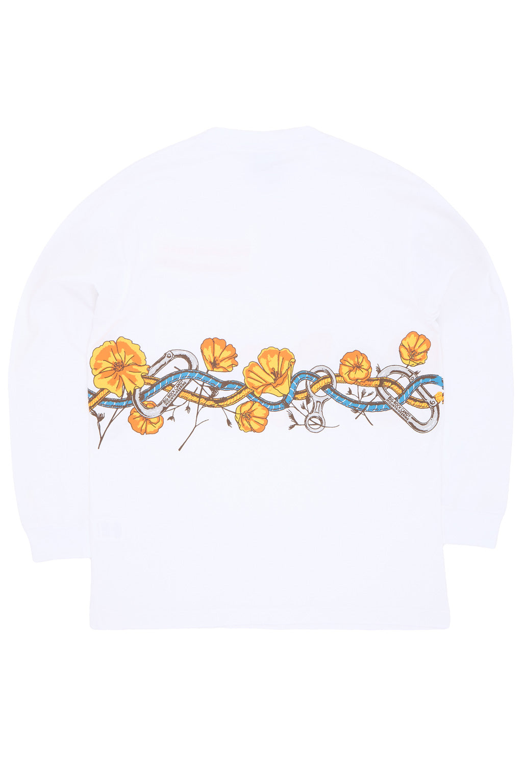 Big Rock Candy Mountaineering Valley Floor Long Sleeve Tee - Milk