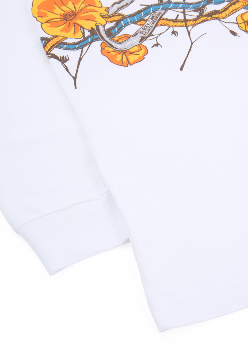 Big Rock Candy Mountaineering Valley Floor Long Sleeve Tee - Milk
