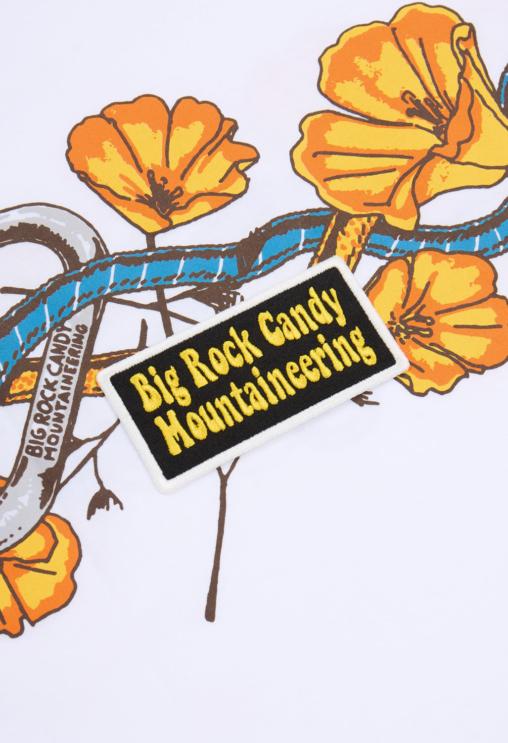 Big Rock Candy Mountaineering Valley Floor Long Sleeve Tee - Milk