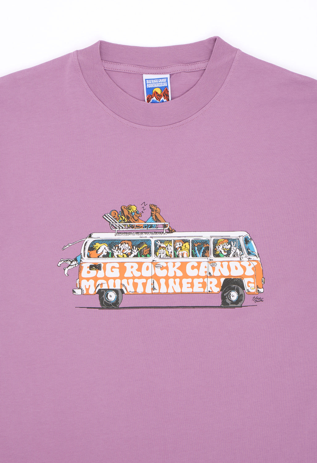 Big Rock Candy Mountaineering Ramblin' Van Tee - Huckleberry