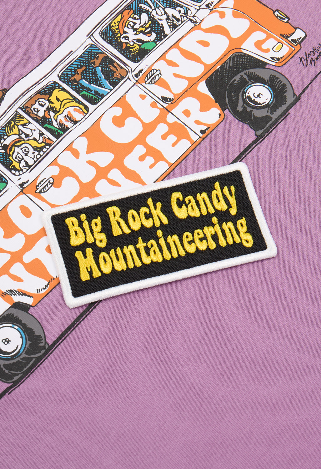 Big Rock Candy Mountaineering Ramblin' Van Tee - Huckleberry