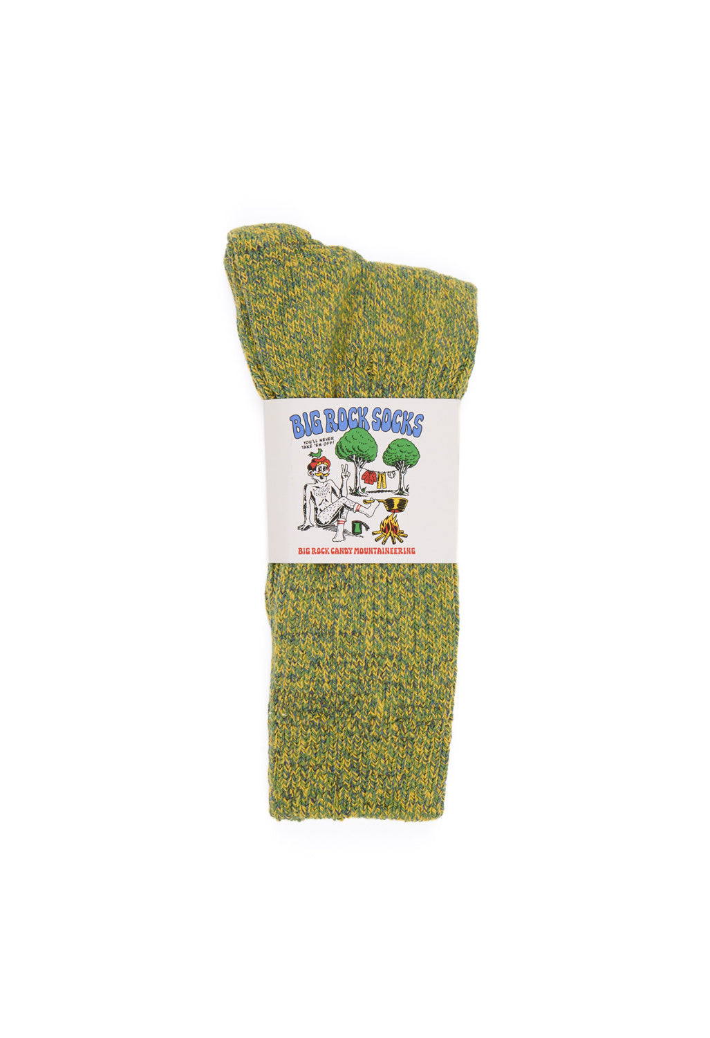 Big Rock Candy Mountaineering Big Rock Socks - Lemon Lime