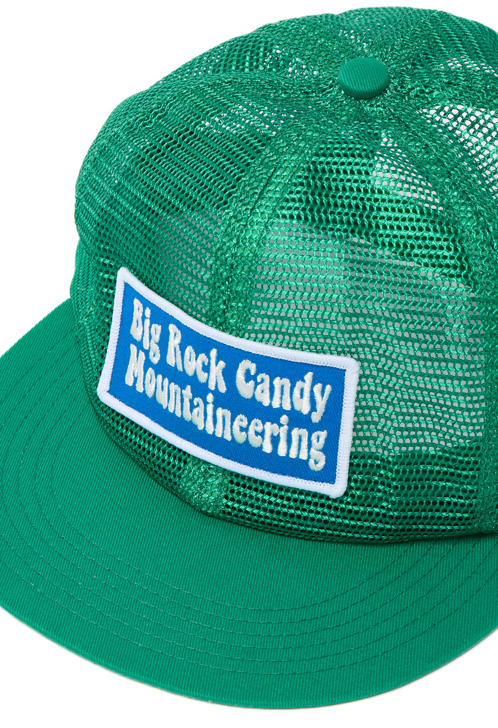Big Rock Candy Mountaineering Truckin' Mesh Hat - Green Apple