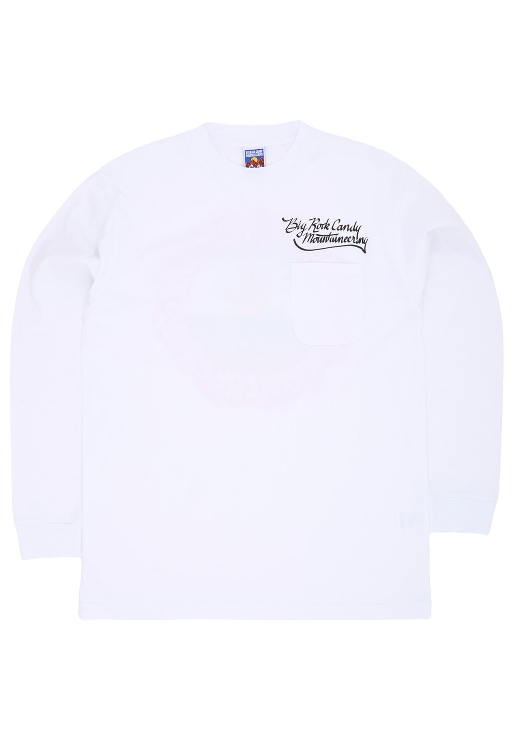 Big Rock Candy Mountaineering Men's Sawtooth Long Sleeve Tee - Milk