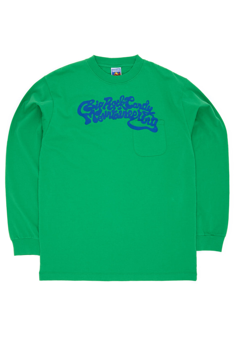 Big Rock Candy Mountaineering Men's Berkeley Longsleeve Tee - Green Apple