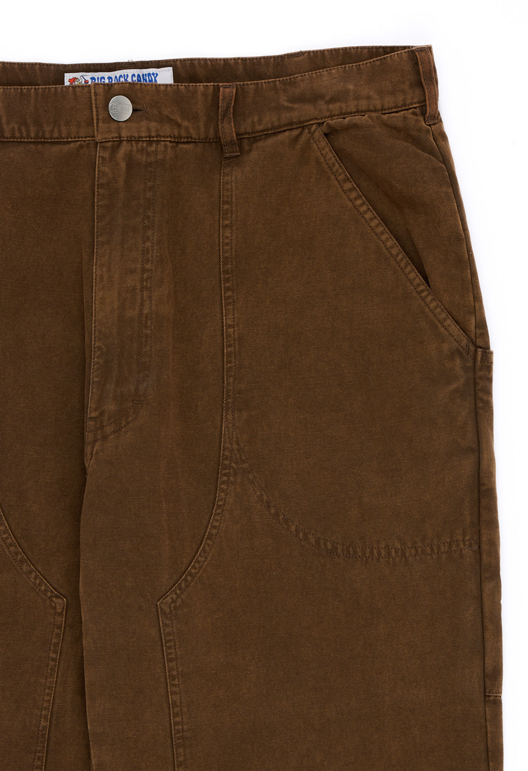Big Rock Candy Mountaineering Men's Doubleback Canvas Pants - Coffee