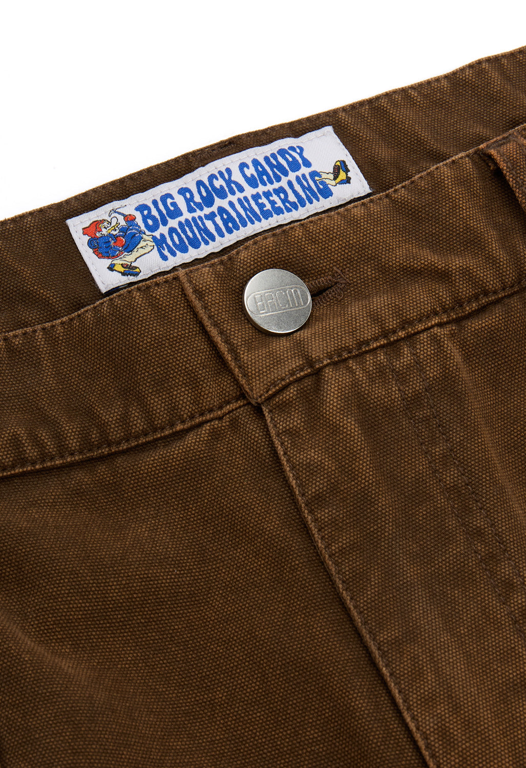 Big Rock Candy Mountaineering Men's Doubleback Canvas Pants - Coffee