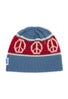 Big Rock Candy Mountaineering Stowe Peace Beanie - Blue Frost