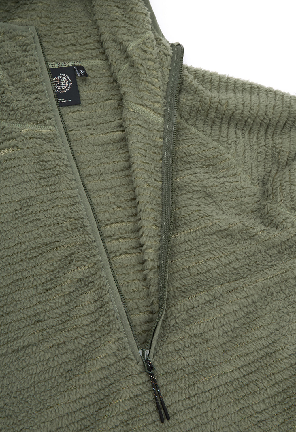 Purple Mountain Observatory Men's Primaloft Ursa Zip Hoody - Cement