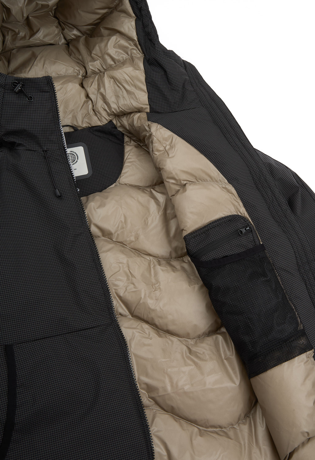 Purple Mountain Observatory Men's Shield 3L Ripstop Puffer - Black