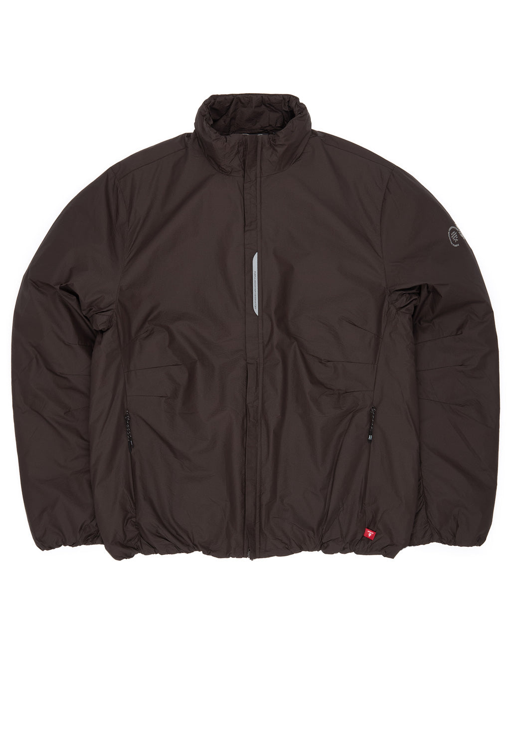 Purple Mountain Observatory Men's Peaks Funnel Puffer - Brown