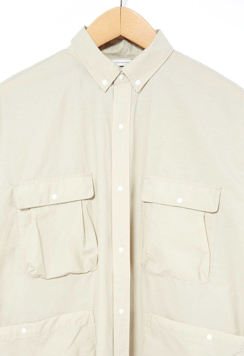 Camp Shirt In Crisp Nylon