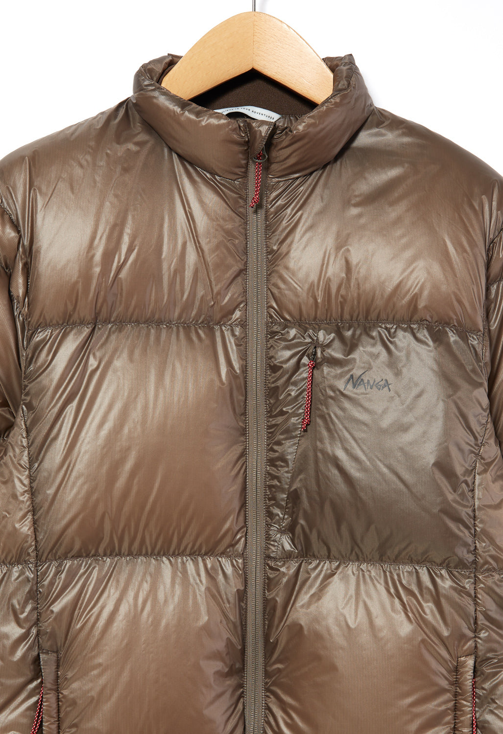 Nanga Men's Mountain Lodge Down Jacket - Mocha – Outsiders Store UK