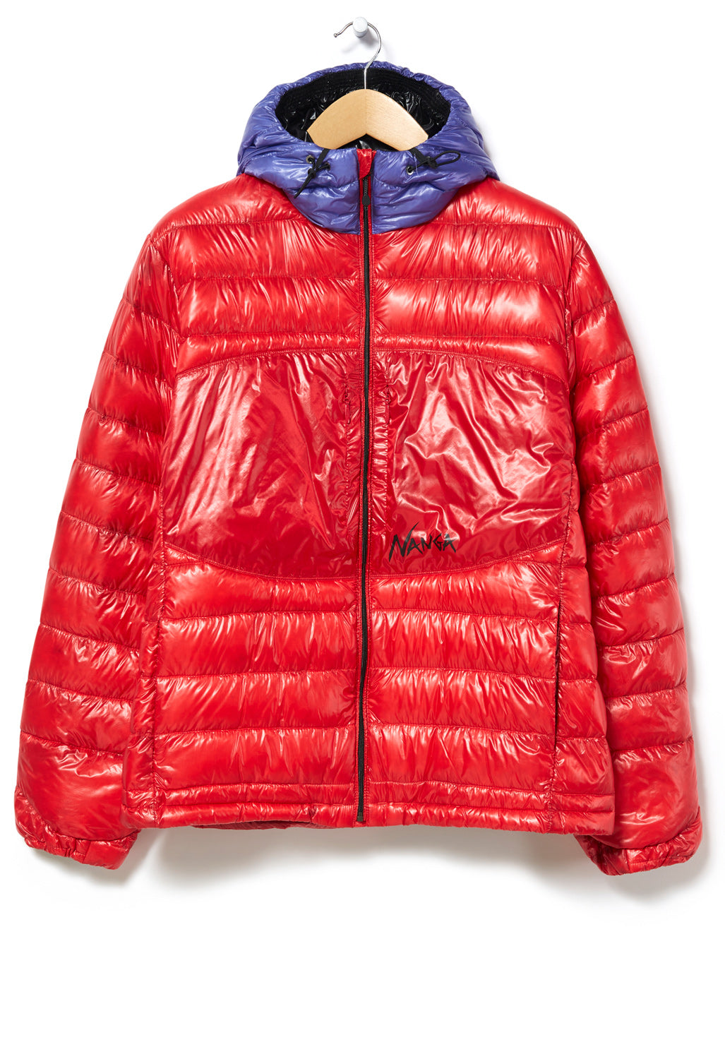 Red packable down jacket sale