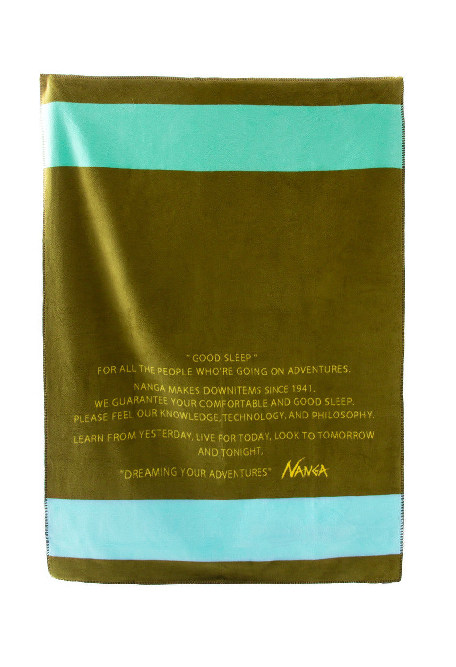Nanga Good Sleep Border Cotton Blanket 0