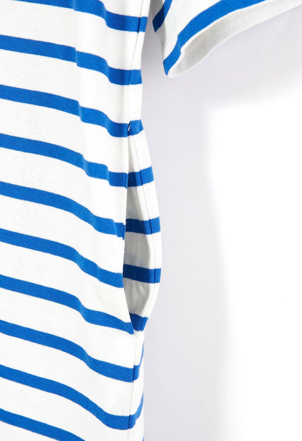 Nanga Eco Hybrid Loose Fit Border Cut One Piece - White/Royal