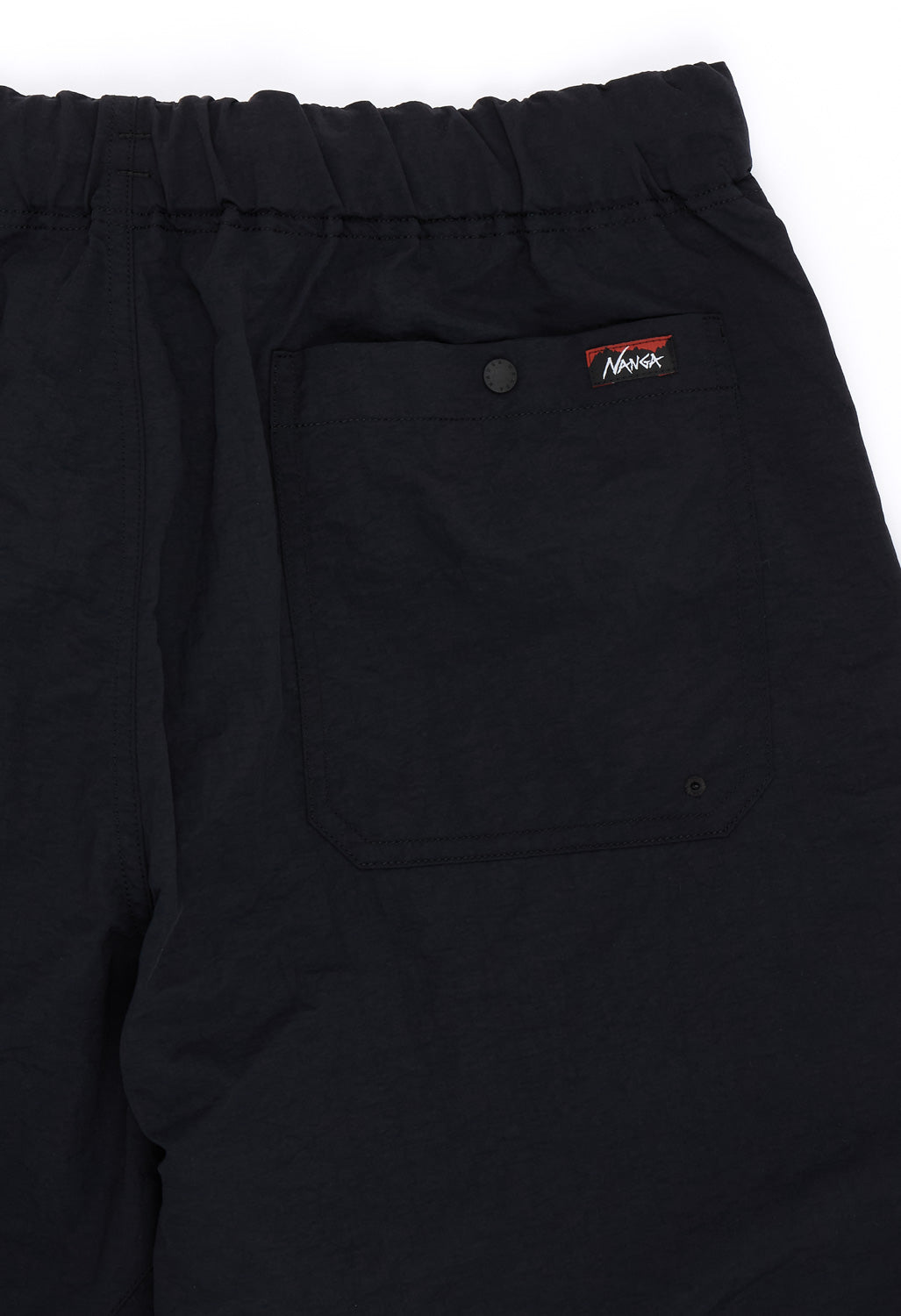 Nanga Men's Nylon Tusser Easy Shorts - Black