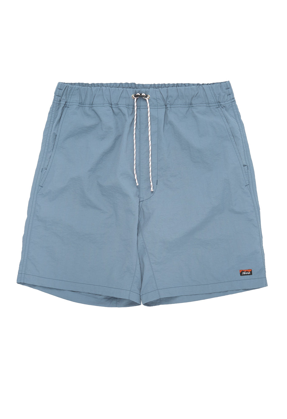 Nanga Men's Nylon Tusser Easy Shorts - Light Blue