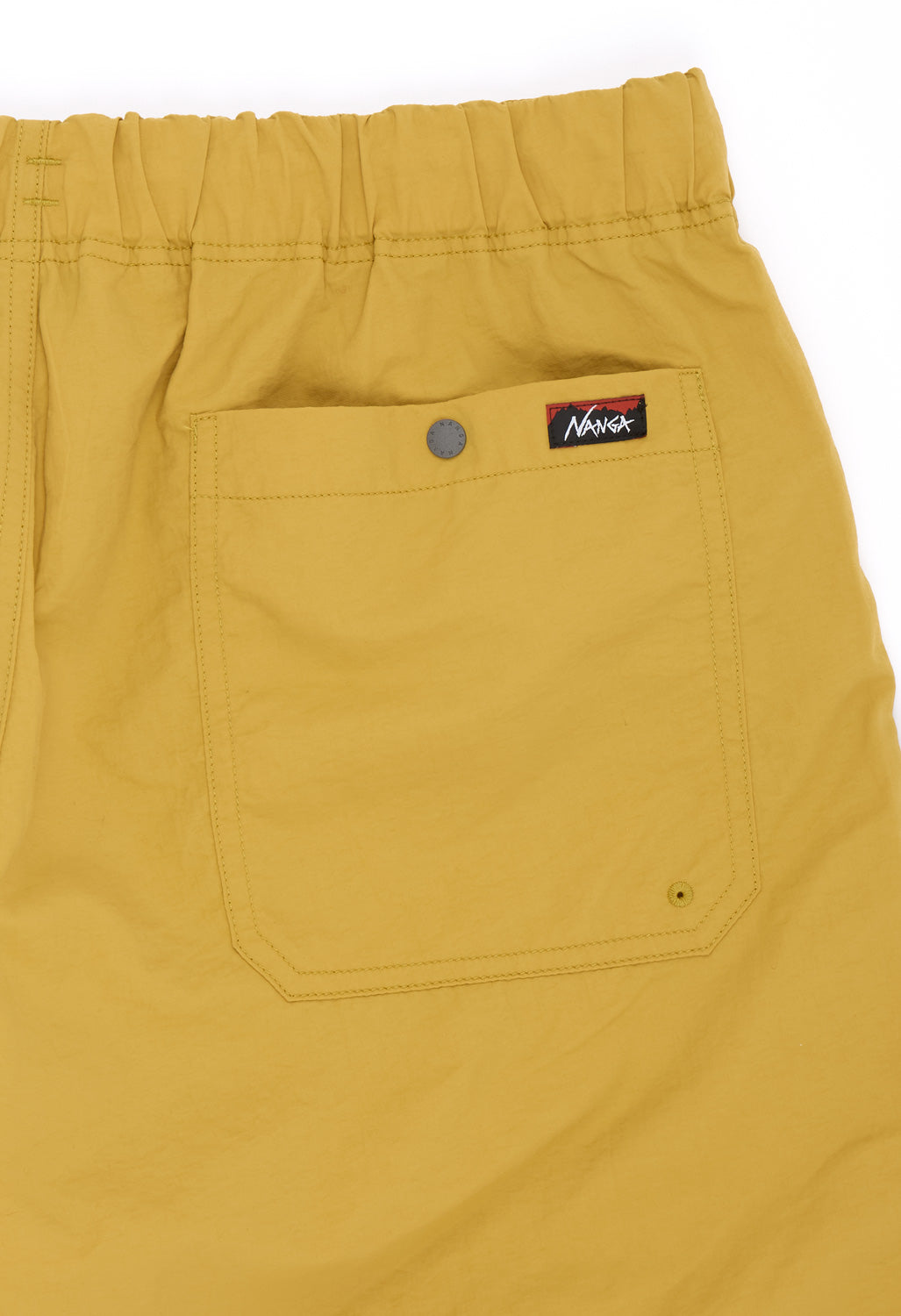 Nanga Men's Nylon Tusser Easy Shorts - Yellow