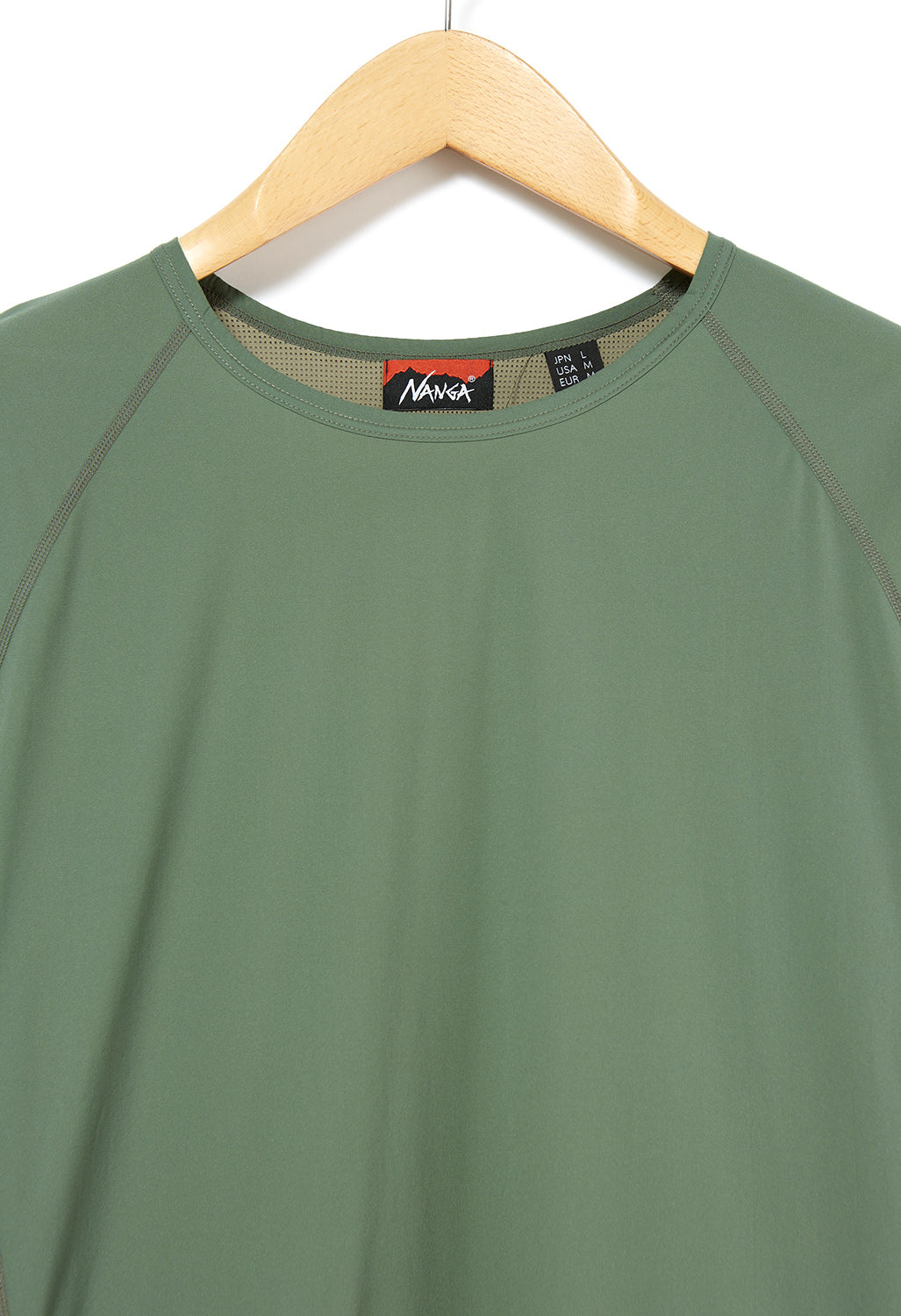 Nanga Men's Hybrid Tech Hike Long Sleeved Tops - Khaki