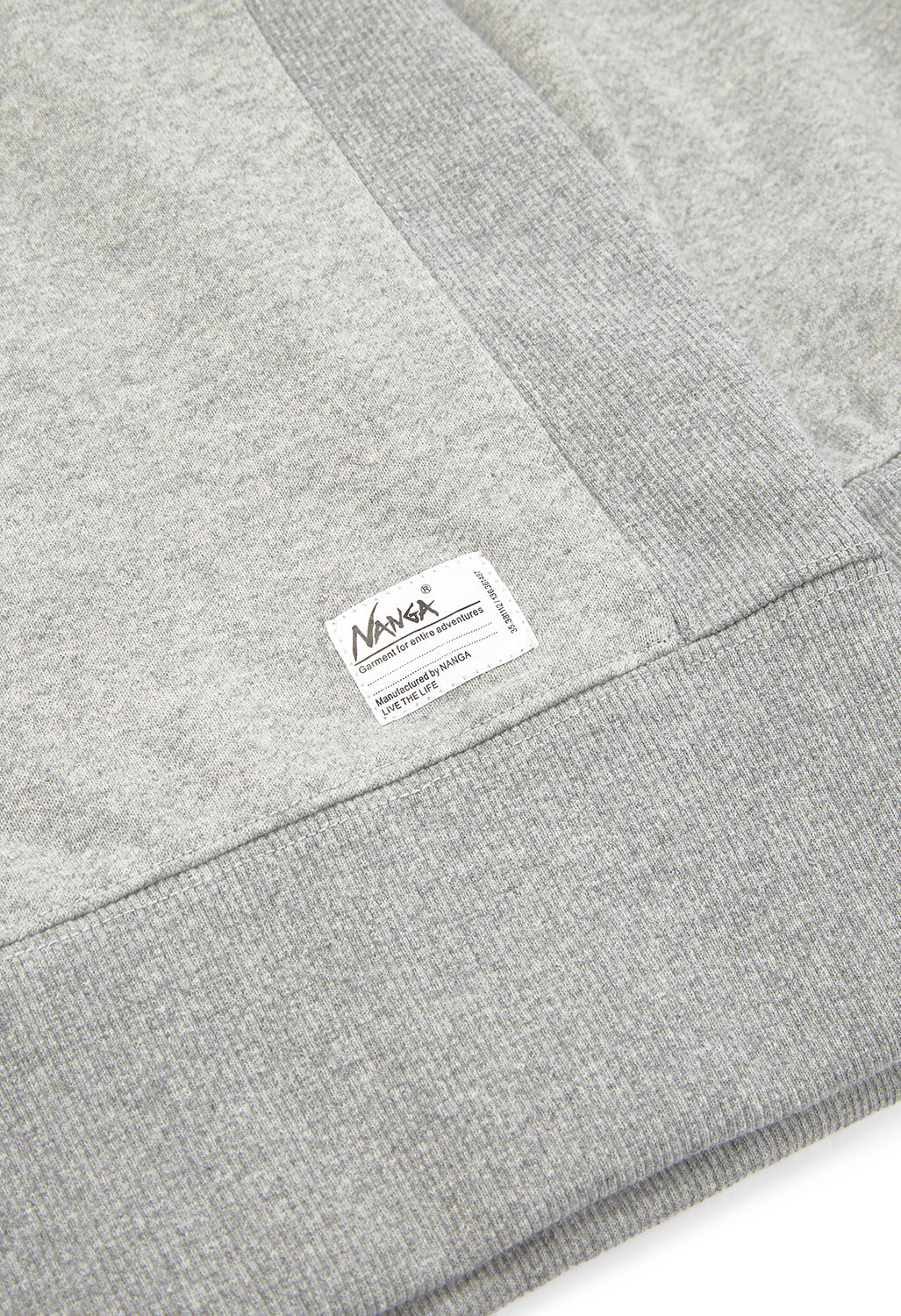 Nanga Men's Eco Hybrid Sweatshirt - Light Grey