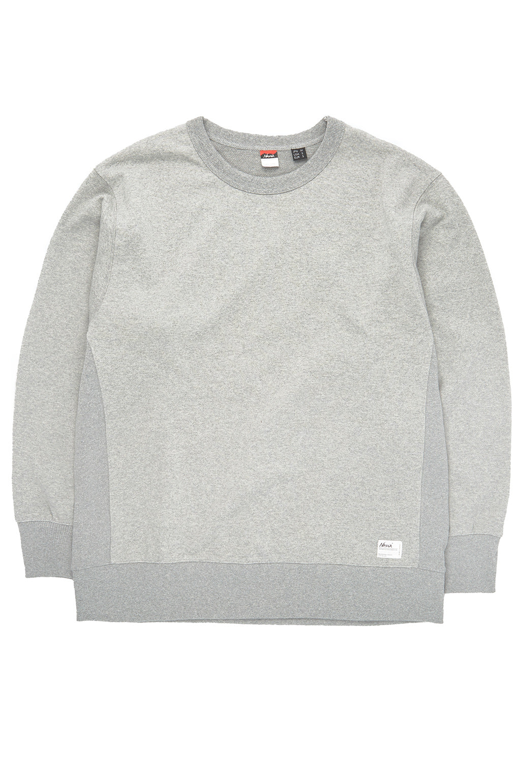 Nanga Men's Eco Hybrid Sweatshirt - Light Grey