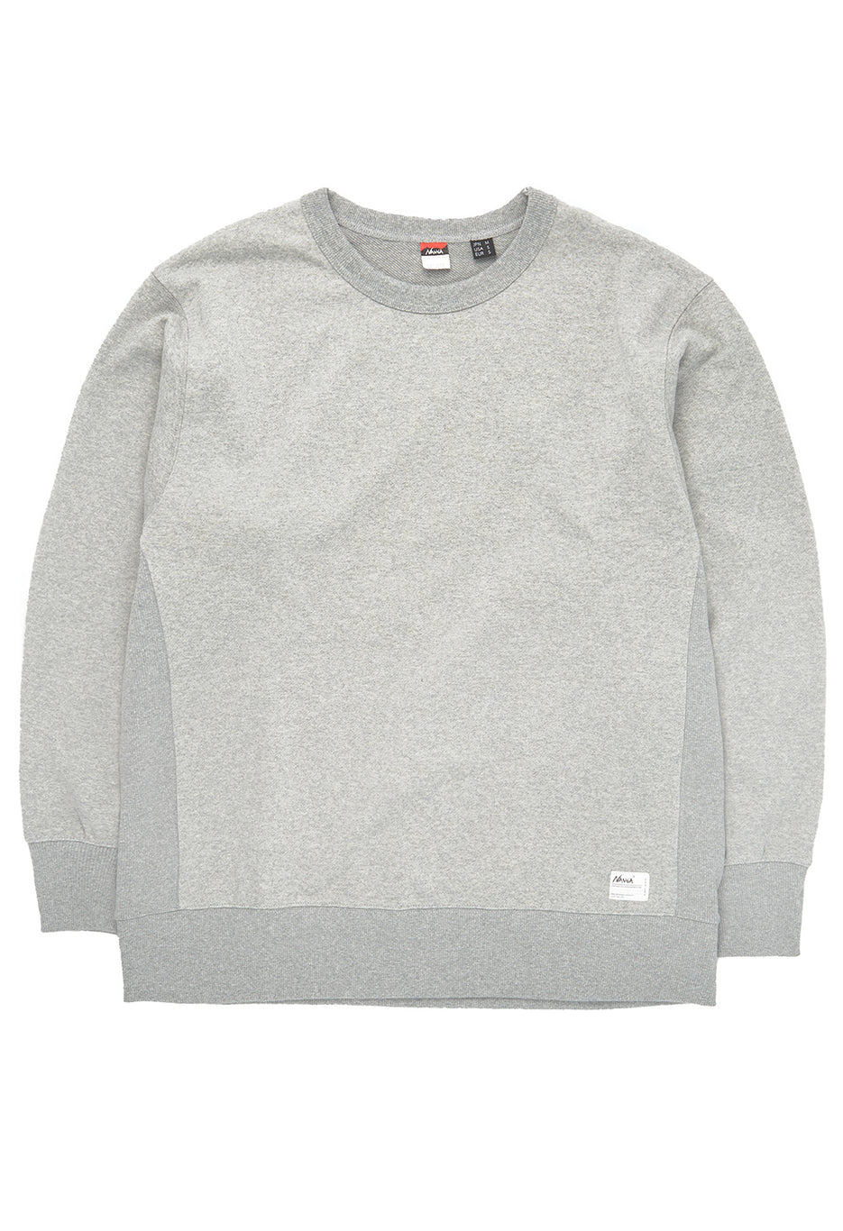 Nanga Men's Eco Hybrid Sweatshirt - Light Grey
