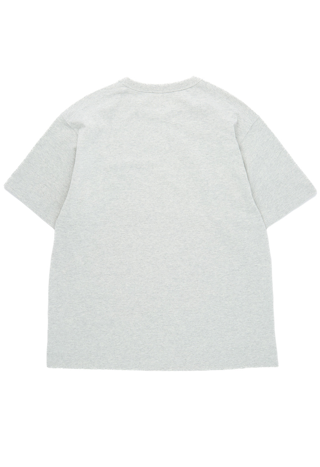 Nanga Men's Eco Hybrid Box Logo Embroidery Tee - Light Grey