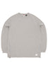 Nanga Men's Eco Hybrid Oversized Long Sleeve Tee - Light Grey