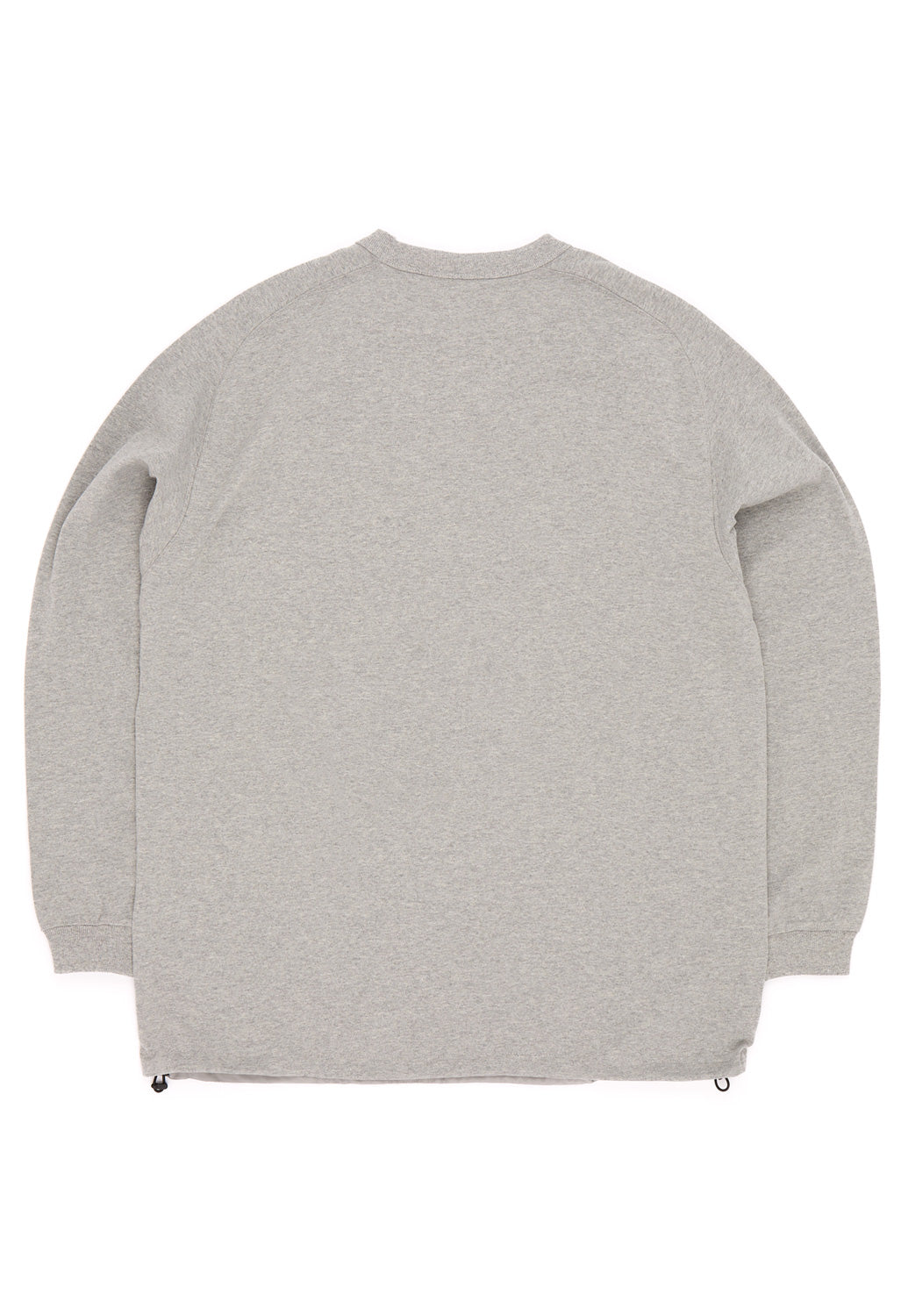 Nanga Men's Eco Hybrid Oversized Long Sleeve Tee - Light Grey
