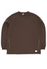 Nanga Men's Eco Hybrid Oversized Long Sleeve Tee - Brown