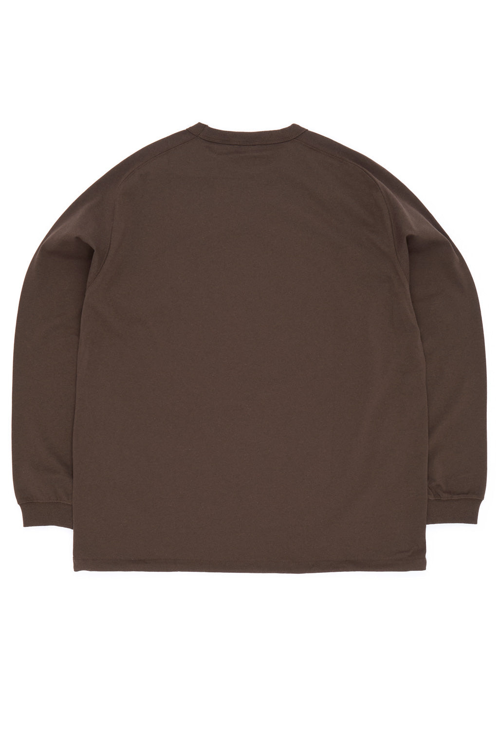 Nanga Men's Eco Hybrid Oversized Long Sleeve Tee - Brown