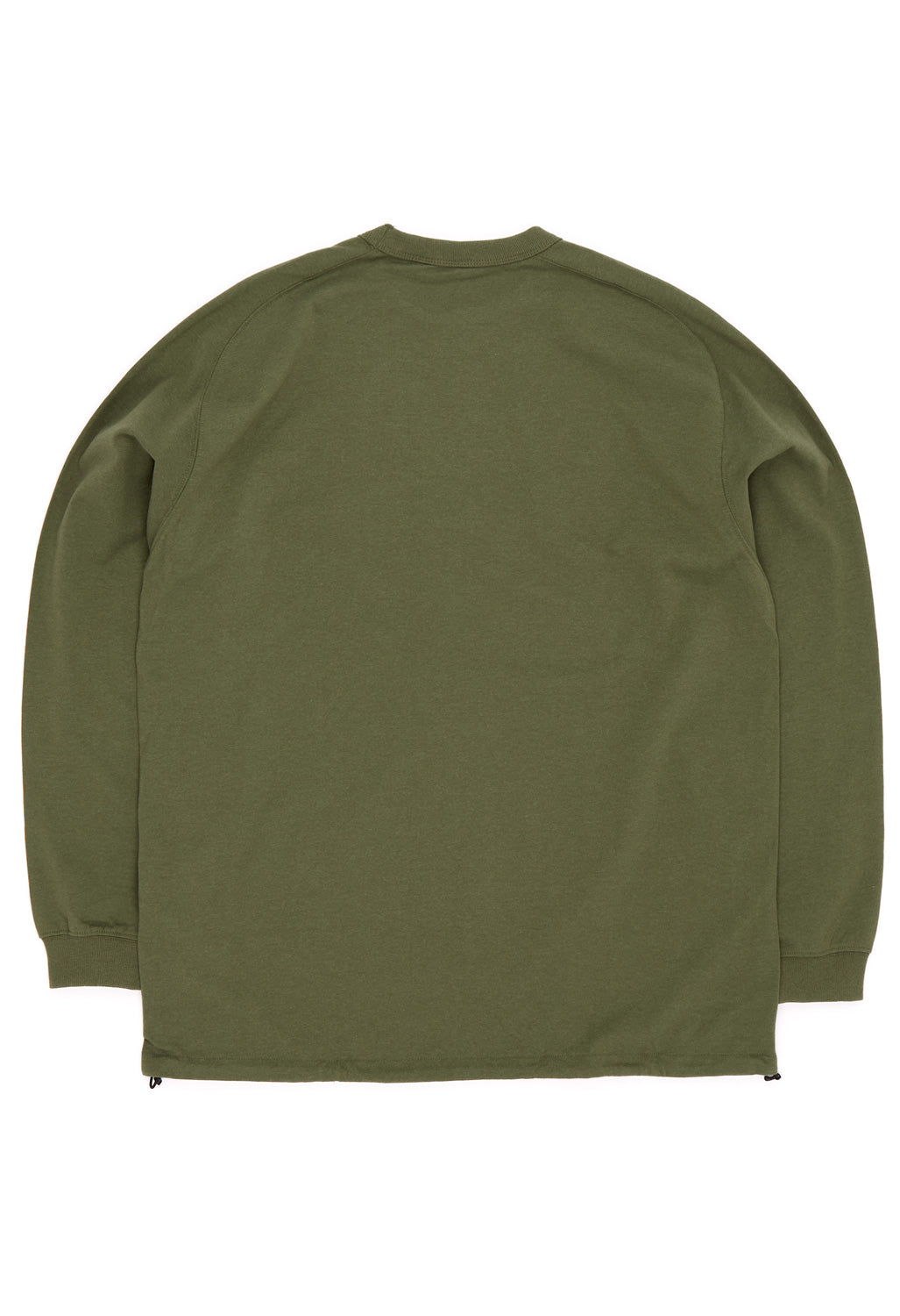 Nanga Men's Eco Hybrid Oversized Long Sleeve Tee - Dark Green