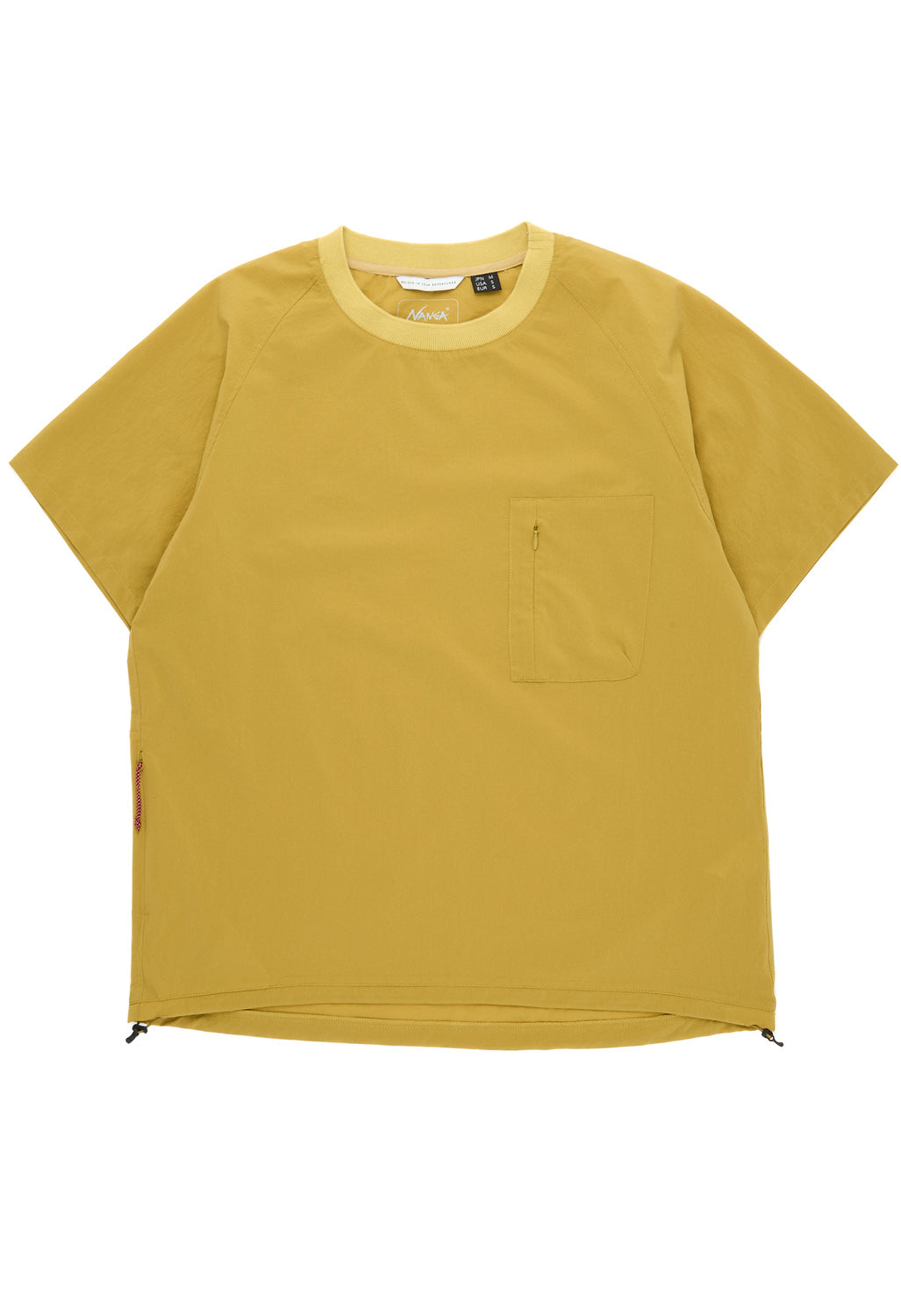 Nanga Men's Dot Air Comfy Tee - Mustard