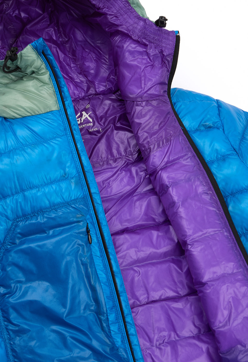 Nanga Men's Ultilight Down Parka Packable - Blue