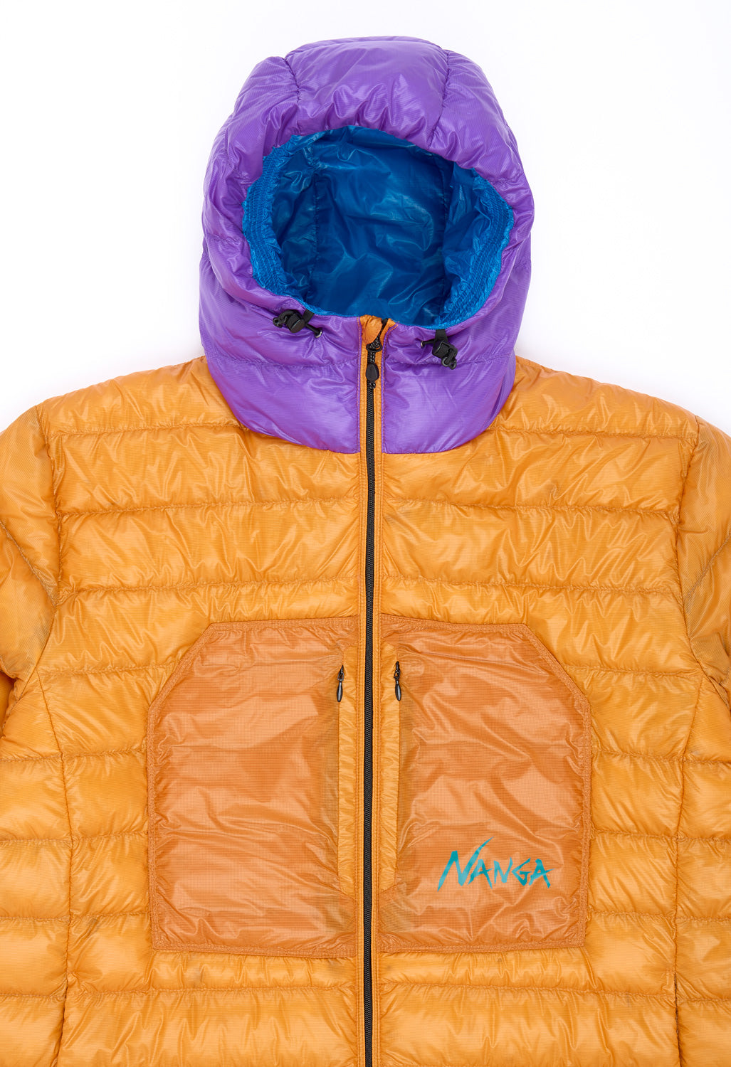 Nanga Men's Ultilight Down Parka Packable - Orange