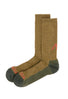 Nanga Wool Pile Compression Crew Socks - Dark Green