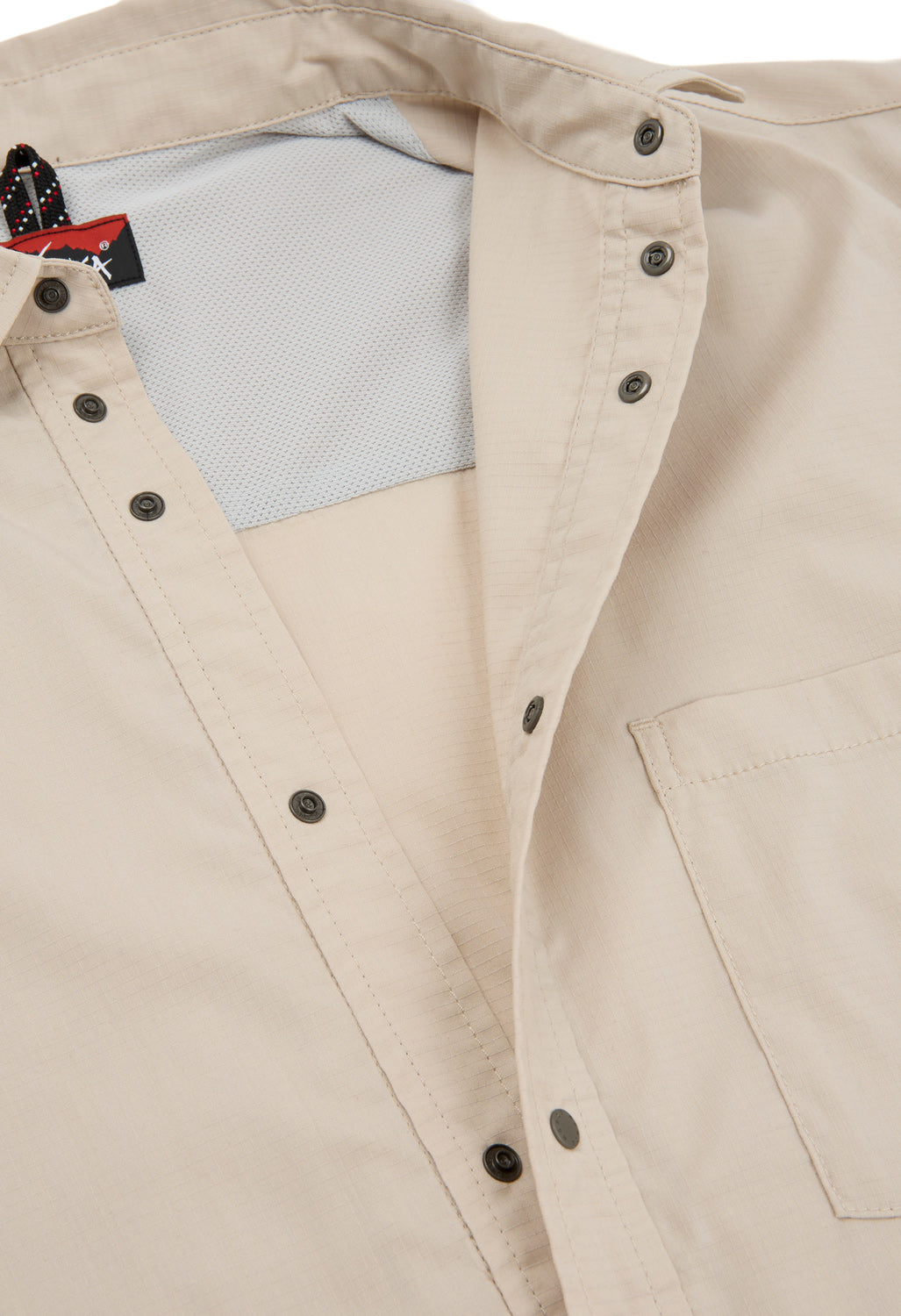 Nanga Men's Hinoc Ripstop UT Shirt - Light Grey