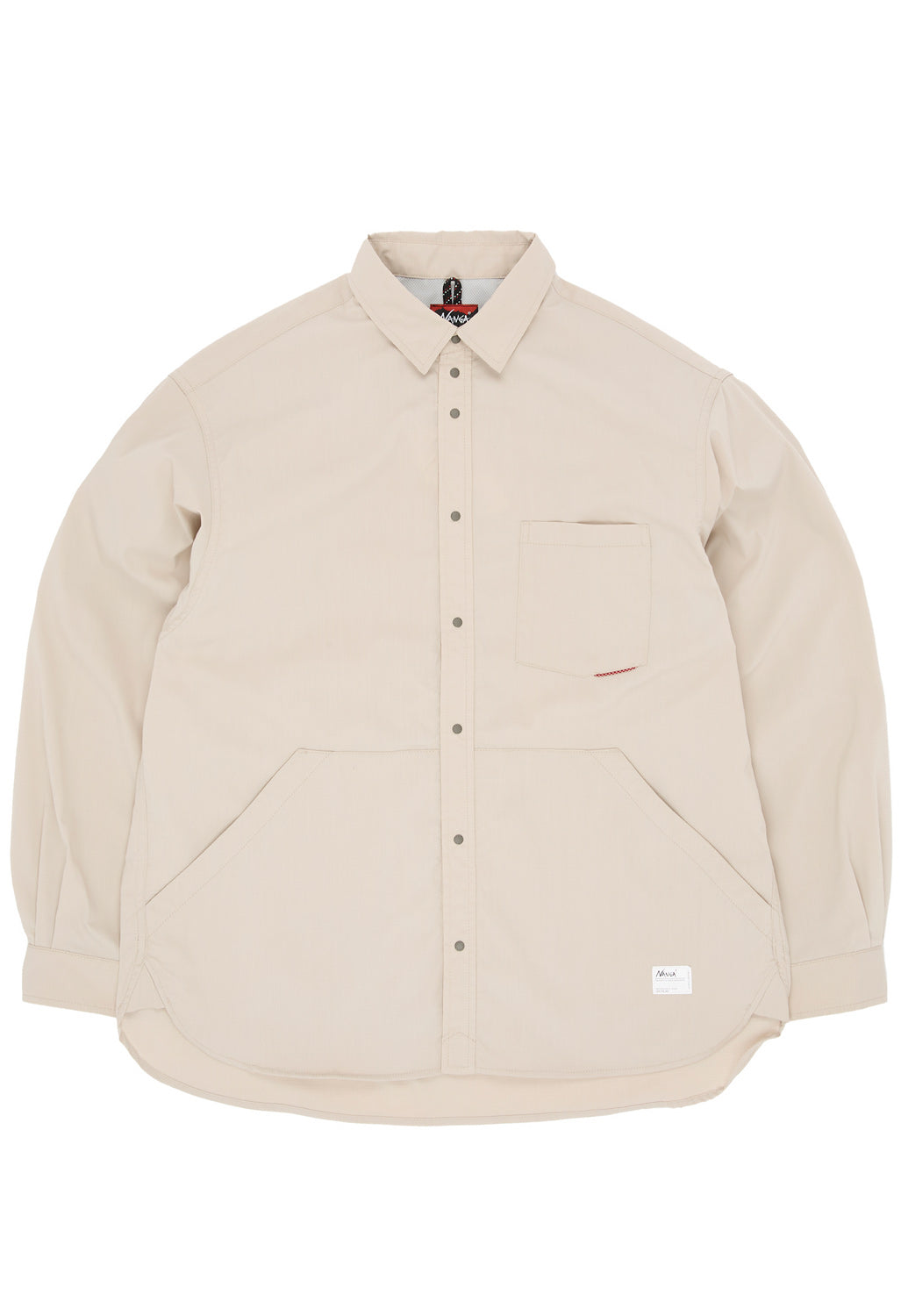 Nanga Men's Hinoc Ripstop UT Shirt - Light Grey