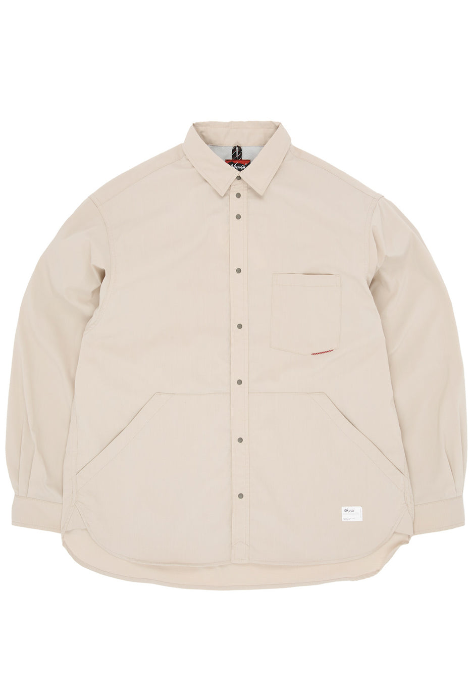 Nanga Men's Hinoc Ripstop UT Shirt - Light Grey