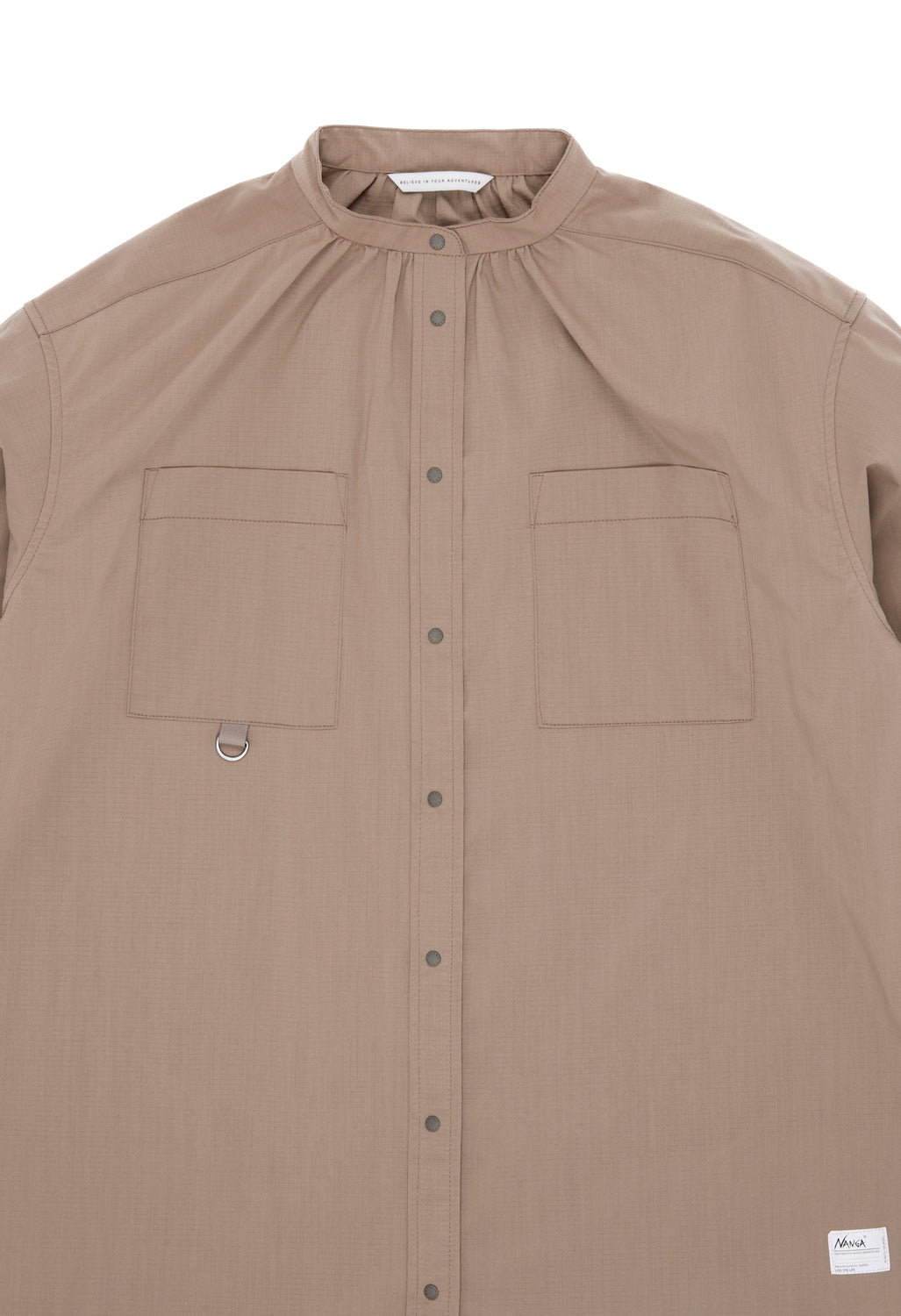 Nanga Women's Hinoc Ripstop Camp Shirt - Mocha