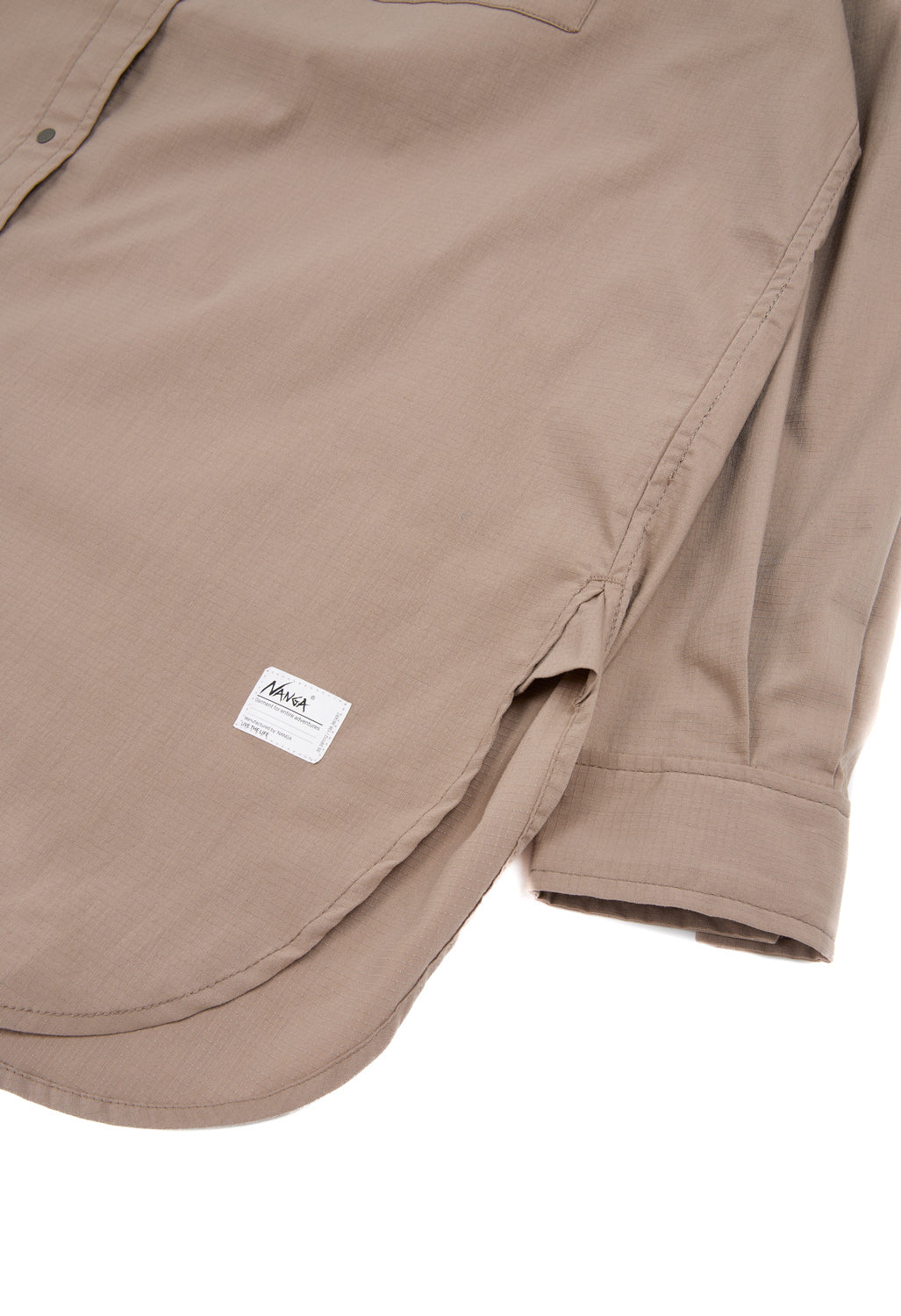 Nanga Women's Hinoc Ripstop Camp Shirt - Mocha