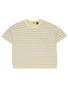Nanga Women's Eco Hybrid Border Tee - Oatmeal / Yellow