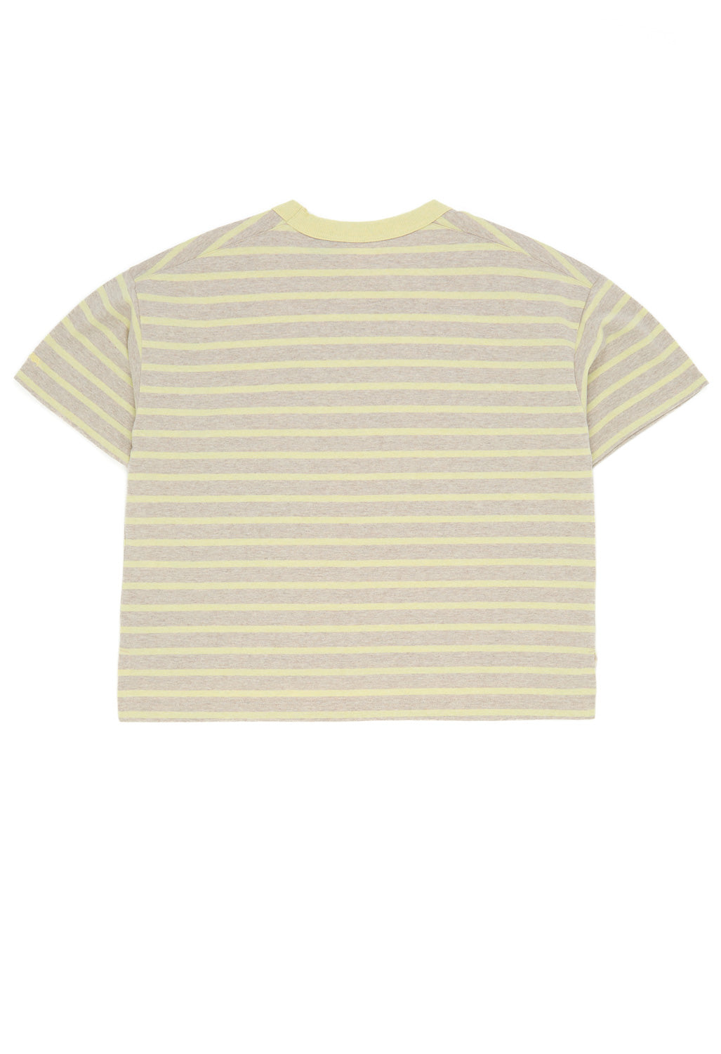 Nanga Women's Eco Hybrid Border Tee - Oatmeal / Yellow