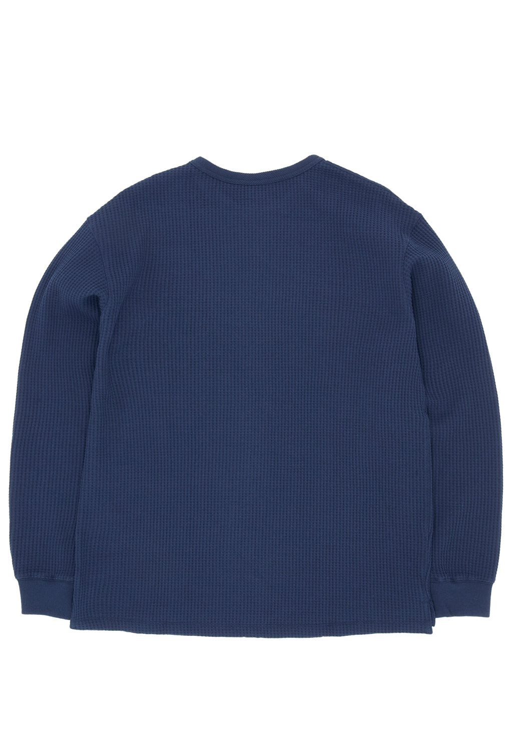 Nanga Men's Eco Hybrid Waffle Long Sleeve Tee - Navy